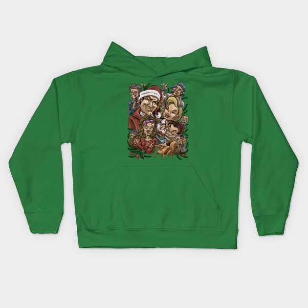 Christmas vacation Kids Hoodie by majanation